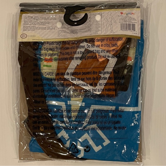 The Legend of Zelda Link Breath of the Wild Disguise Adult Costume Size XL - NWT - Picture 2 of 4